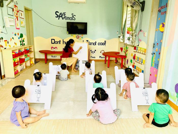 Góc học tập sáng tạo tại Trường Mầm Non Vườn Cổ Tích (Ảnh 2)