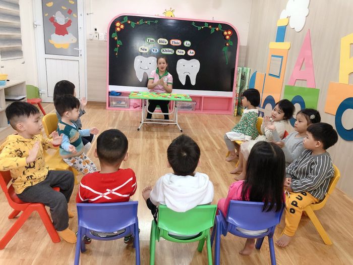 Góc học tập sáng tạo tại Hệ Thống Mầm Non Búp Sen (Ảnh 2)