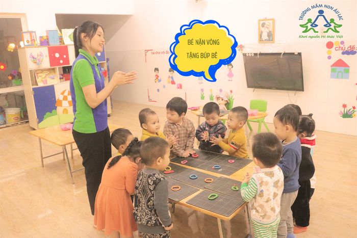 Hoạt động ngoại khóa sôi nổi tại Trường Mầm Non Âu Lạc (Ảnh 2)
