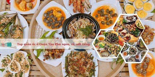 Gợi ý quán ốc chất lượng tại Tân Phú