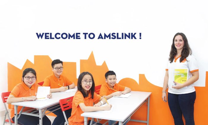 Amslink English Center qua góc nhìn chân thực - Không gian học tập đẳng cấp