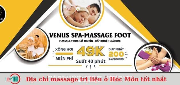 Venus Spa - Tinh hoa trị liệu phương Tây