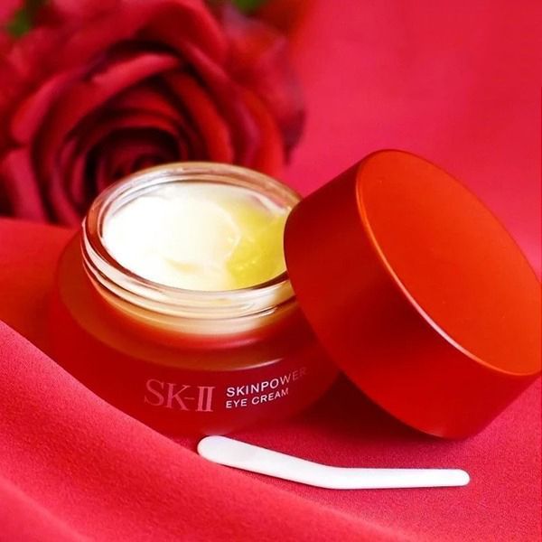 Hình ảnh thực tế kem dưỡng mắt SK-II Skin Power - Phiên bản cao cấp Nhật Bản