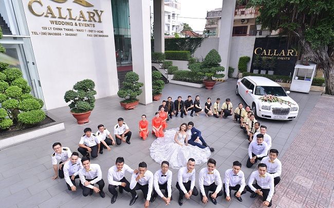 Callary - Lâu đài tiệc cưới đậm chất nghệ thuật châu Âu