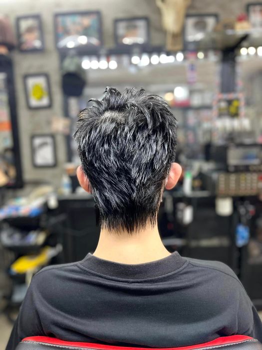 Hình ảnh phong cách cắt tóc nghệ thuật tại MP Barber Shop