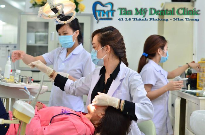 Hình ảnh cơ sở vật chất hiện đại tại Nha Khoa Tân Mỹ
