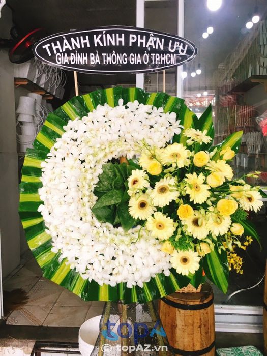 Điểm đến tin cậy cho những vòng hoa viếng đầy ý nghĩa tại Nhà Bè