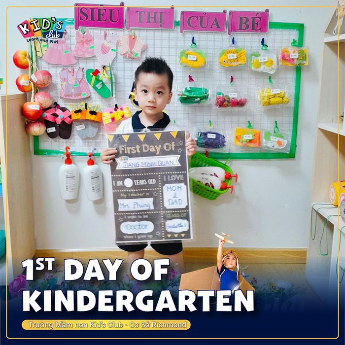 Hình ảnh khu vui chơi sáng tạo tại Kid's Club