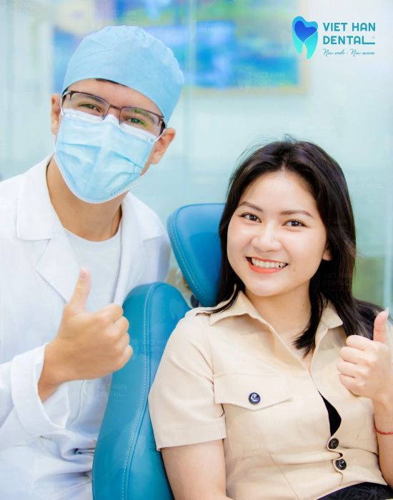 Hình ảnh thực tế về cơ sở vật chất hiện đại tại Nha Khoa Việt Hàn