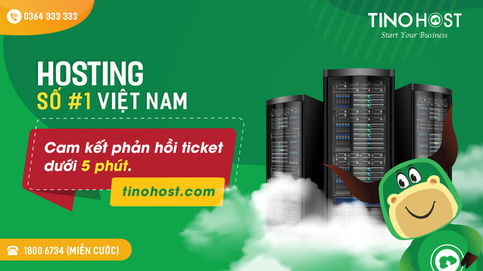 Hình ảnh trung tâm dữ liệu hiện đại của TinoHost