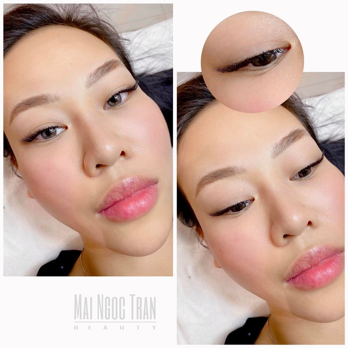 Bộ sưu tập hình ảnh mi nối nghệ thuật tại Mai Ngọc Trần Beauty