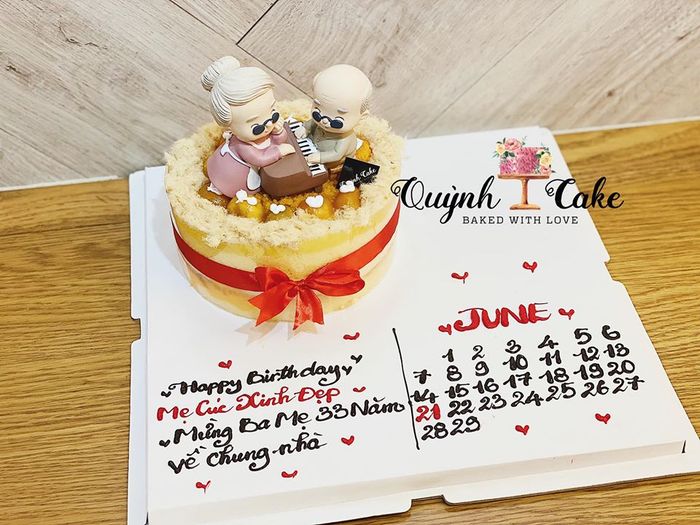 Hình ảnh bánh kem đặc sắc tại Quỳnh Cake