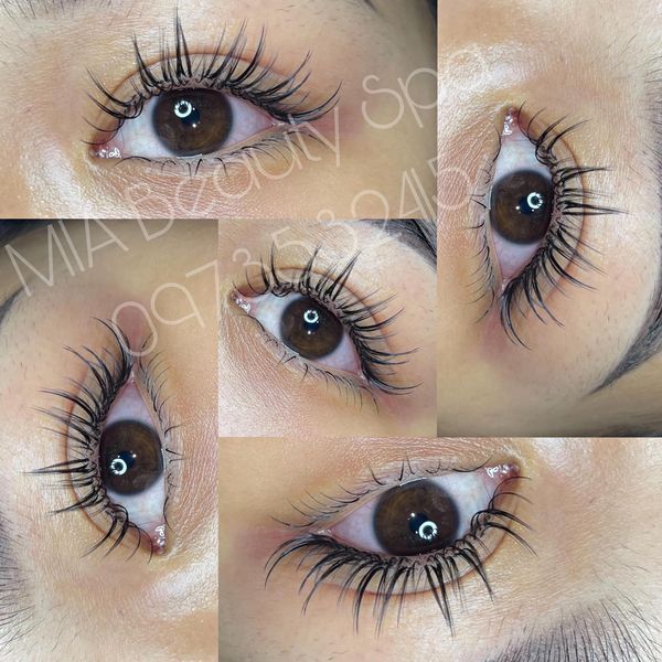 Bộ sưu tập hình ảnh thực tế về dịch vụ nối mi tại MIA Beauty Spa