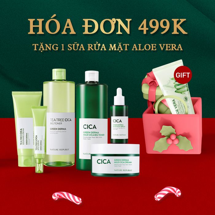 Ảnh minh họa Nature Republic - phong cách thiên nhiên tươi mát