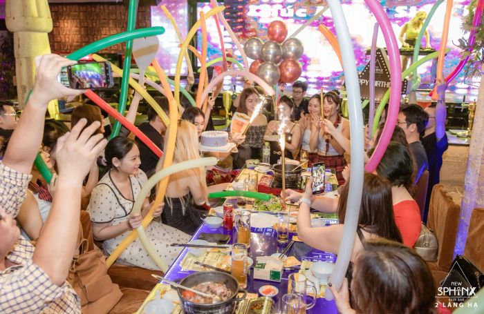 Góc ẩm thực sang trọng tại New Sphinx Restaurant