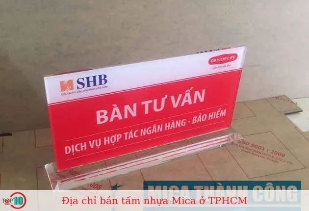 Mica Thành Công - Đơn vị tiên phong trong lĩnh vực quảng cáo và gia công mica