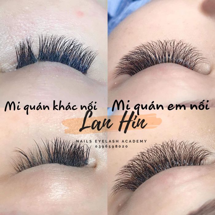 Hình ảnh khách hàng hài lòng với hàng mi đẹp tự nhiên