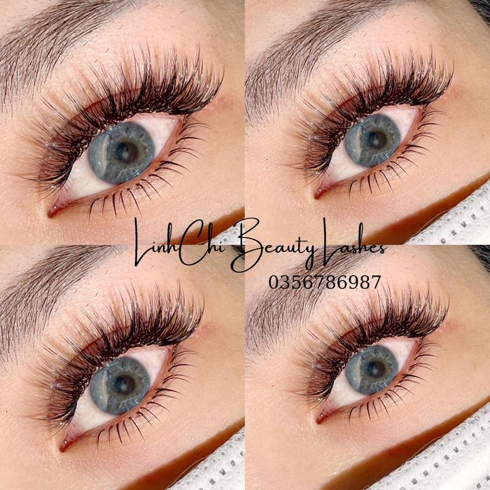 Kết quả nối mi đẹp tự nhiên, cuốn hút tại Linh Chi Beauty Lashes