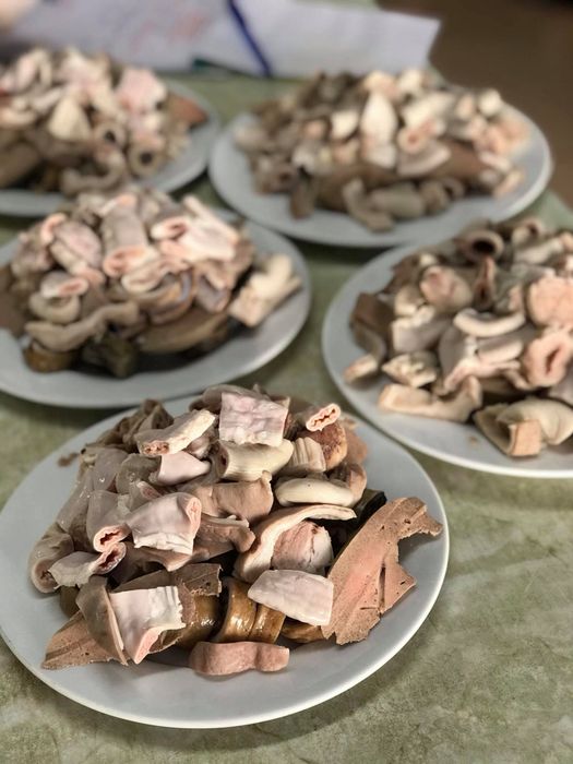Hình ảnh chân thực về món cháo lòng thơm ngon tại Cháo Lòng Cầu Đá 2