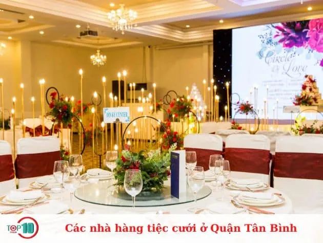 Khám phá những nhà hàng tiệc cưới chất lượng nhất tại Quận Tân Bình, nơi mỗi không gian là một tác phẩm kiến trúc ấn tượng, sẵn sàng biến ngày trọng đại của bạn thành huyền thoại.