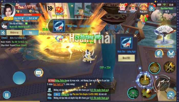 Khám phá đa dạng hệ phái trong Kiếm Khách Phong Lăng khi trải nghiệm game trên máy tính thông qua BlueStacks