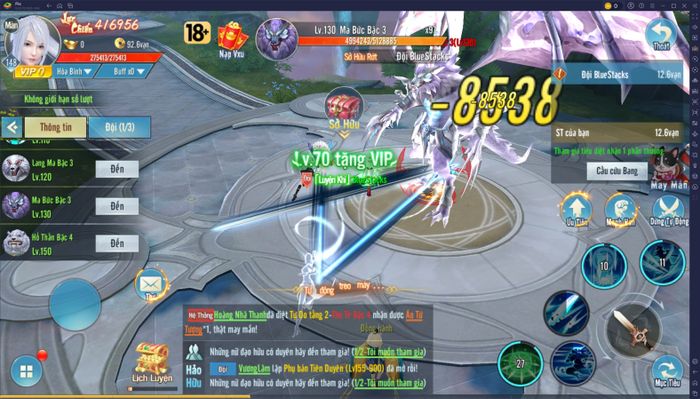 Khám phá toàn bộ hệ thống môn phái phong phú khi trải nghiệm Kiếm Khách Phong Lăng trên PC bằng BlueStacks