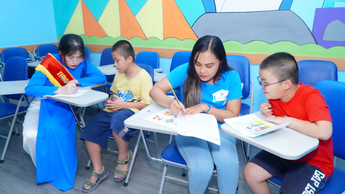 Hình ảnh lớp học Ocean Edu - môi trường tương tác đa phương tiện