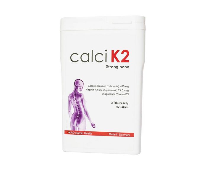Hình ảnh thực tế viên uống Calci K2 DAO Nordic chính hãng