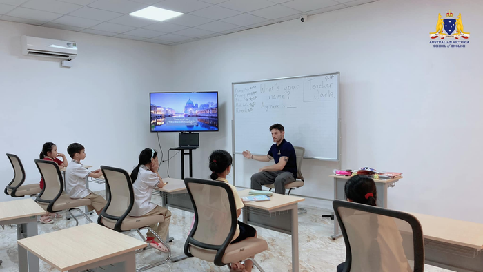 Không gian học tập hiện đại tại Victoria English