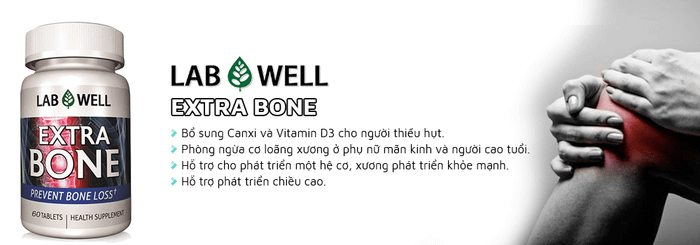 Hình ảnh bao bì sản phẩm Extra Bone Prevent Bone Loss chính hãng