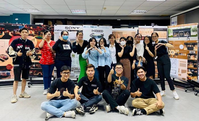 Hình ảnh không gian học tập hiện đại tại Đại học Hoa Sen