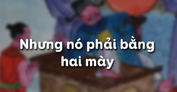 Tranh minh họa 1: Cảnh xử án đầy kịch tính