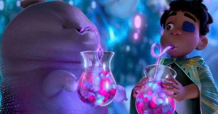 Không gian vũ trụ trong Elio được dựng nên vô cùng sống động với vô vàn tinh tú lấp lánh