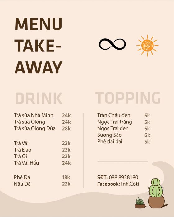 Infini-T - Nghệ thuật pha chế đương đại