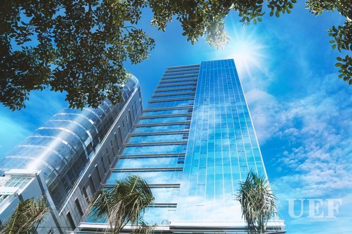 Hình ảnh hiện đại về cơ sở vật chất Đại học Kinh tế Tài chính TP.HCM