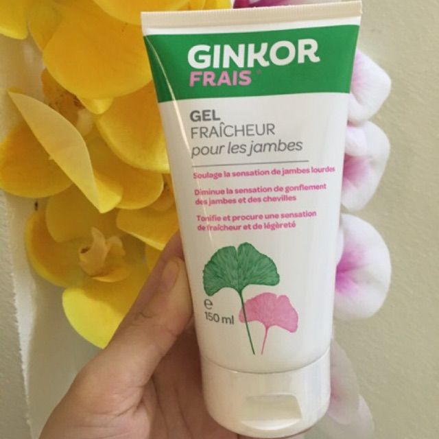 Hình ảnh thực tế gel bôi giãn tĩnh mạch Ginkor Frais phiên bản 1