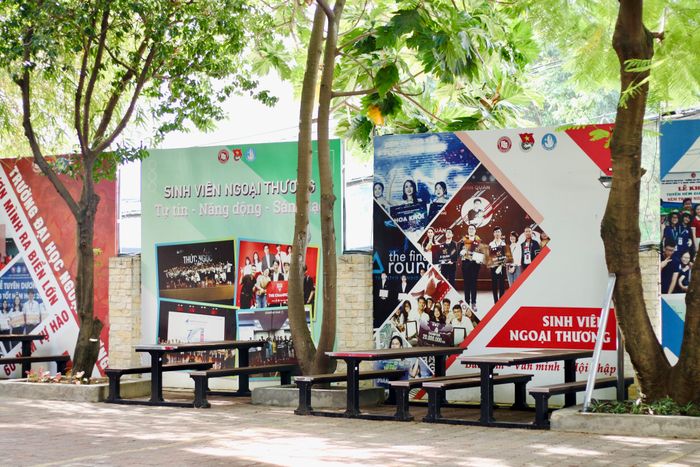 Hình ảnh không gian học tập hiện đại tại Đại học Ngoại Thương CSII