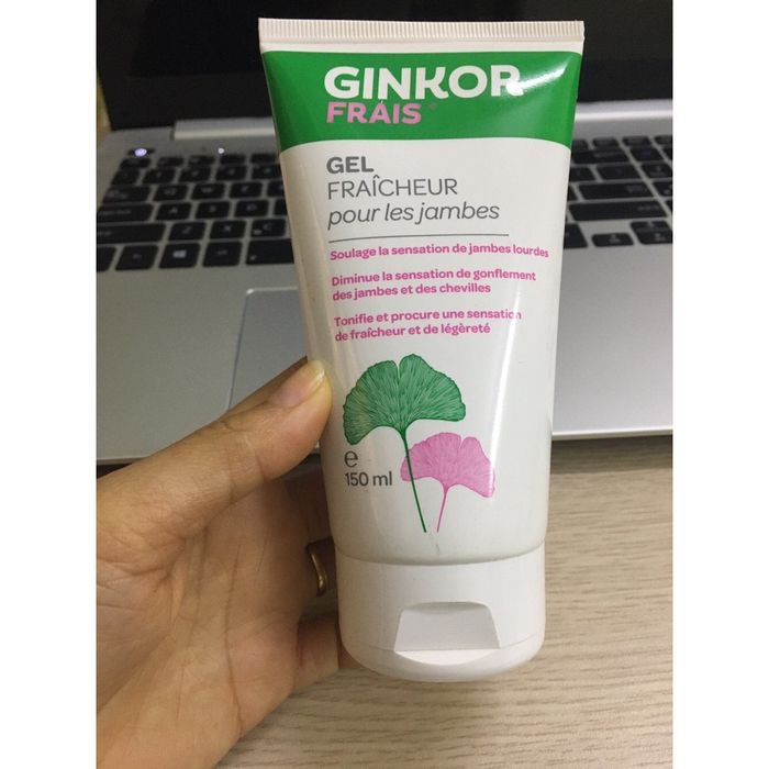 Hình ảnh minh họa gel bôi giãn tĩnh mạch Ginkor Frais phiên bản 2