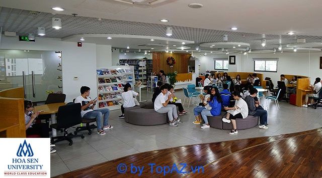 Một trong những ngôi trường sở hữu thư viện đẹp và hiện đại bậc nhất TP.HCM