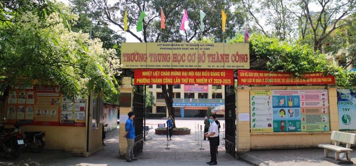 Góc nhìn đầy cảm hứng về THCS Thành Công - Hình ảnh 1