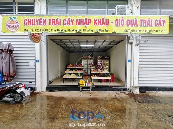 Thiên đường giỏ trái cây tươi ngon tại TP. Bến Tre
