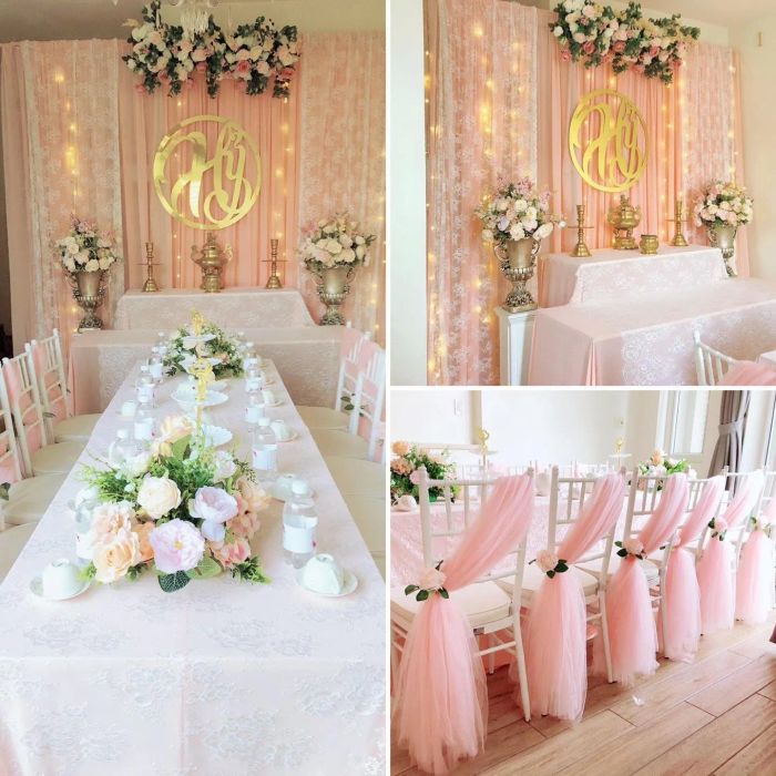 Hình ảnh trang trí tiệc cưới sáng tạo từ Song Hỷ Wedding