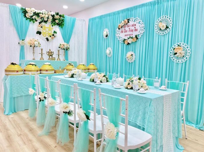 Không gian tiệc cưới ấn tượng do Song Hỷ Wedding thiết kế