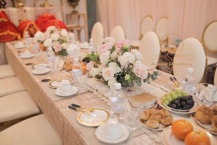 Hình ảnh trang trí tiệc cưới tinh tế từ Agape Wedding