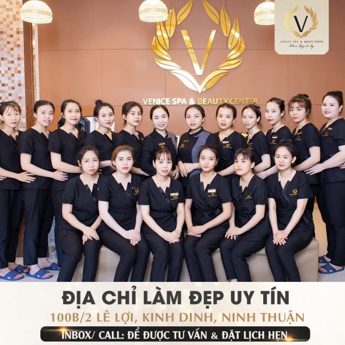 Không gian sang trọng tại Venice Spa & Beauty Center