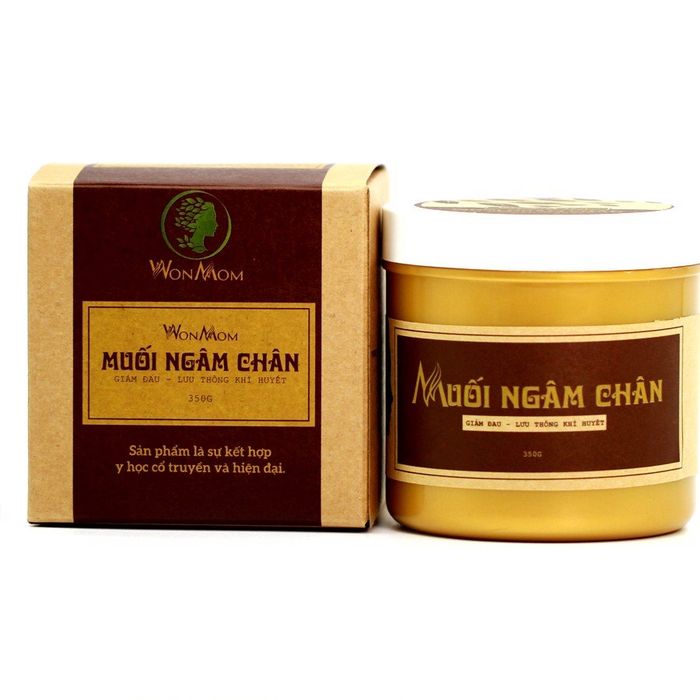 Hình ảnh Muối Ngâm Chân Thảo Mộc WonMom cao cấp
