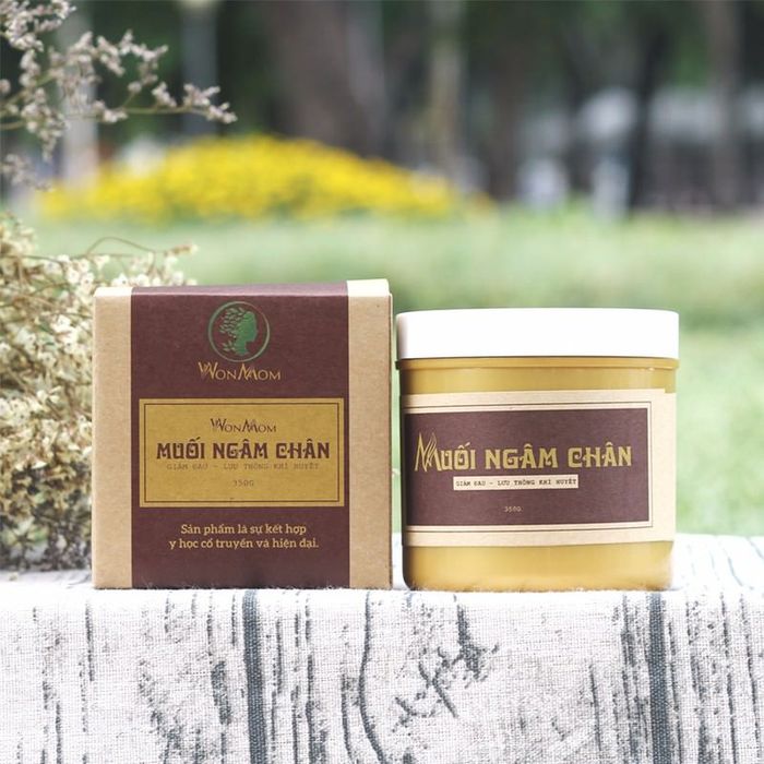Bộ sưu tập hình ảnh Muối Ngâm Chân Thảo Mộc WonMom chính hãng