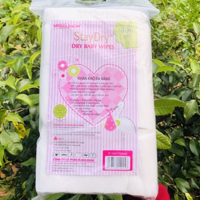 Hình ảnh thực tế khăn StayDry - Kết tinh từ công nghệ chăm sóc da hiện đại