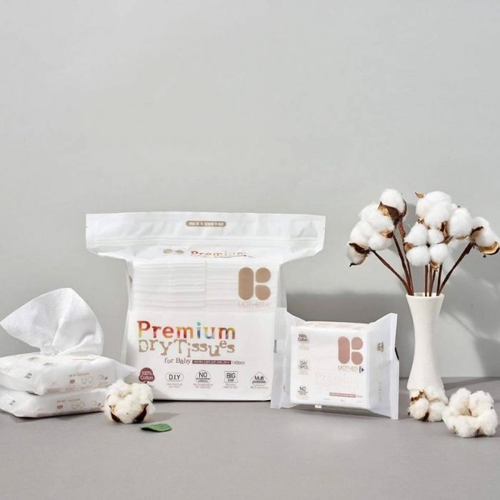 Hình ảnh thực tế khăn Mother-K - Đẳng cấp Hàn Quốc thu nhỏ trong từng chi tiết