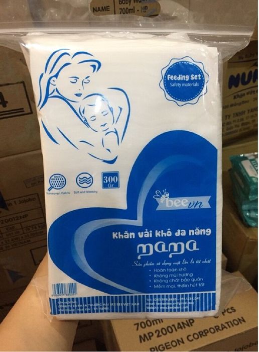 Hình ảnh thực tế khăn Mama - Sự lựa chọn tin cậy của mẹ Việt